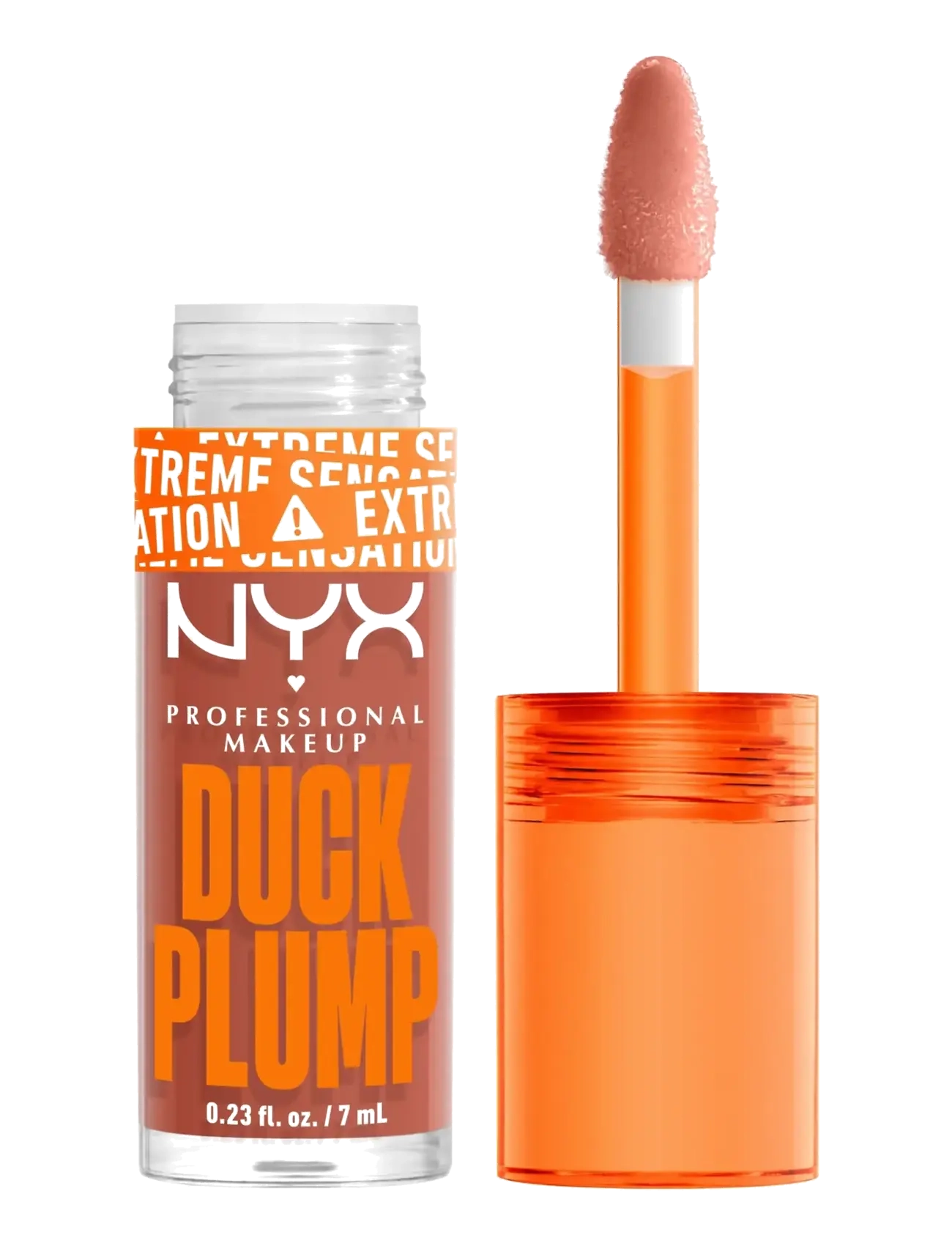 NYX Professional Makeup - NYX Professional Makeup Duck Plump Lip Gloss 04 Apri-Caught 7 ml - apri-caught - 2