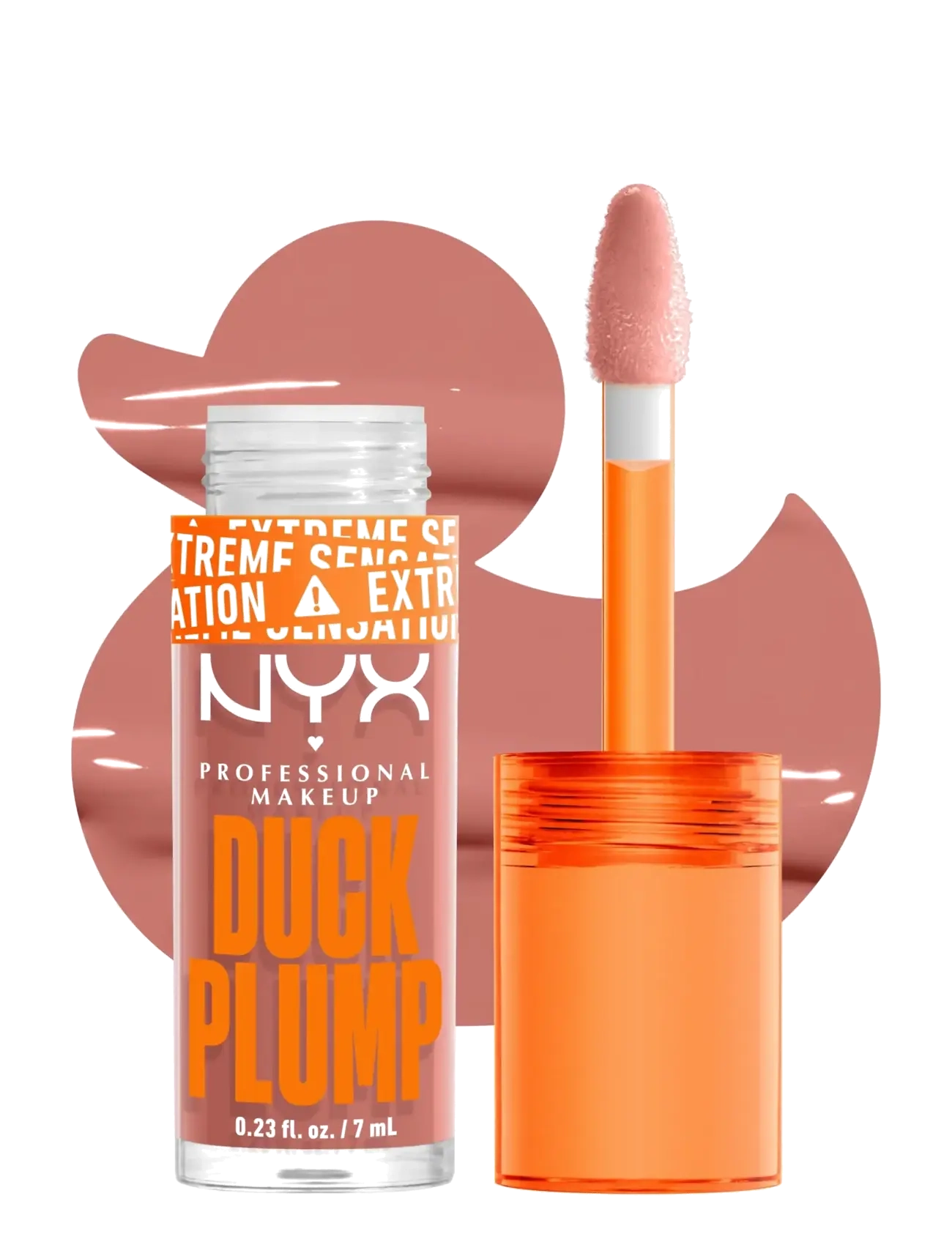NYX Professional Makeup - NYX Professional Makeup Duck Plump Lip Gloss 02 Bangin' Bare 7 ml - bangin' bare - 1