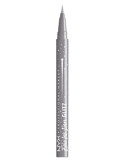 NYX Professional Makeup NYX Professional Makeup Epic Ink Liner Glitz Waterproof 04 Flashy Flare 0,01 g - Smink - FLASHY FLARE / grey