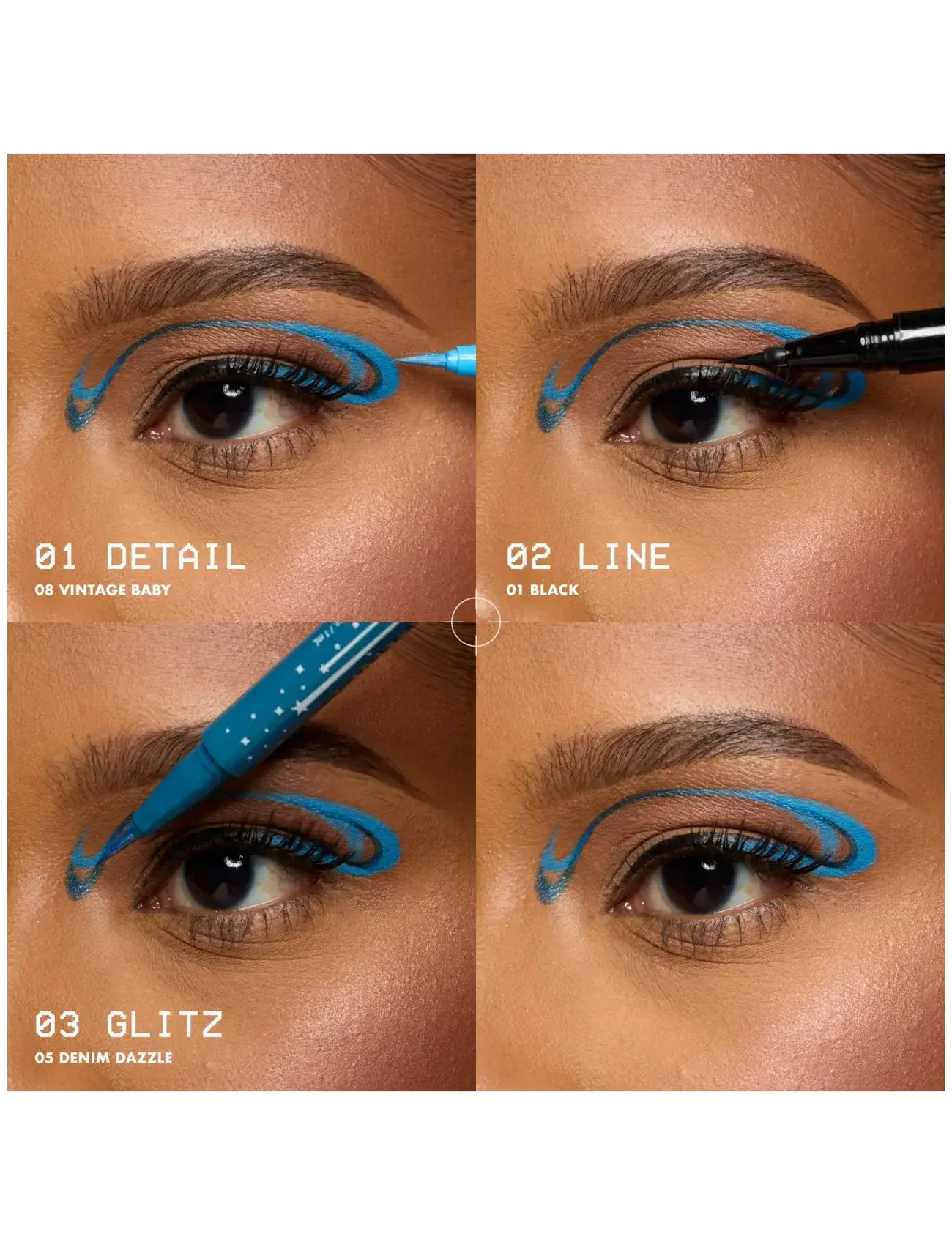 NYX Professional Makeup - NYX Professional Makeup Epic Ink Liner Glitz Waterproof 04 Flashy Flare 0,01 g - makeup - flashy flare - 4