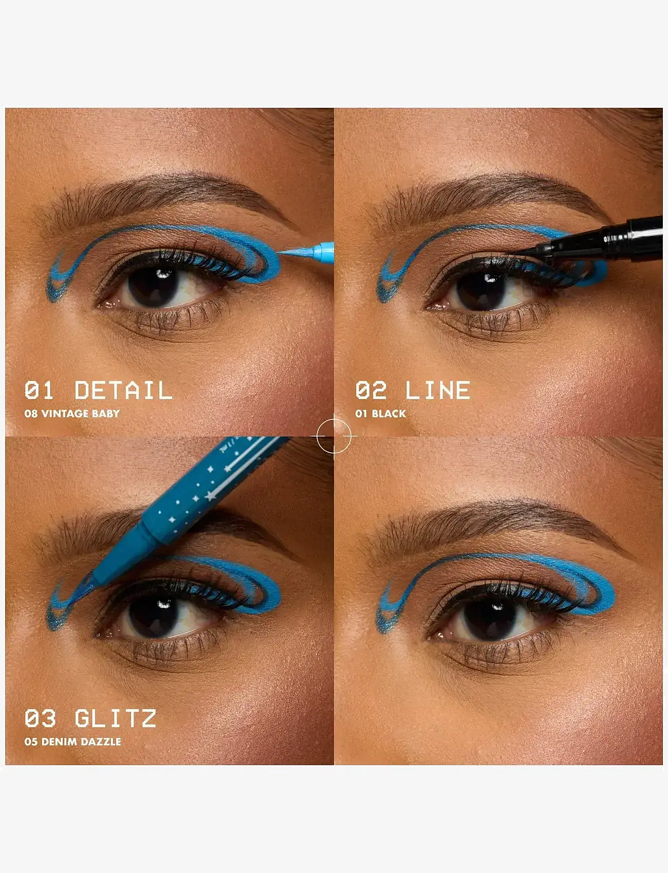 NYX Professional Makeup - NYX Professional Makeup Epic Ink Liner Waterproof 08 Vintage Baby 0,01 g - smink - vintage baby - 4