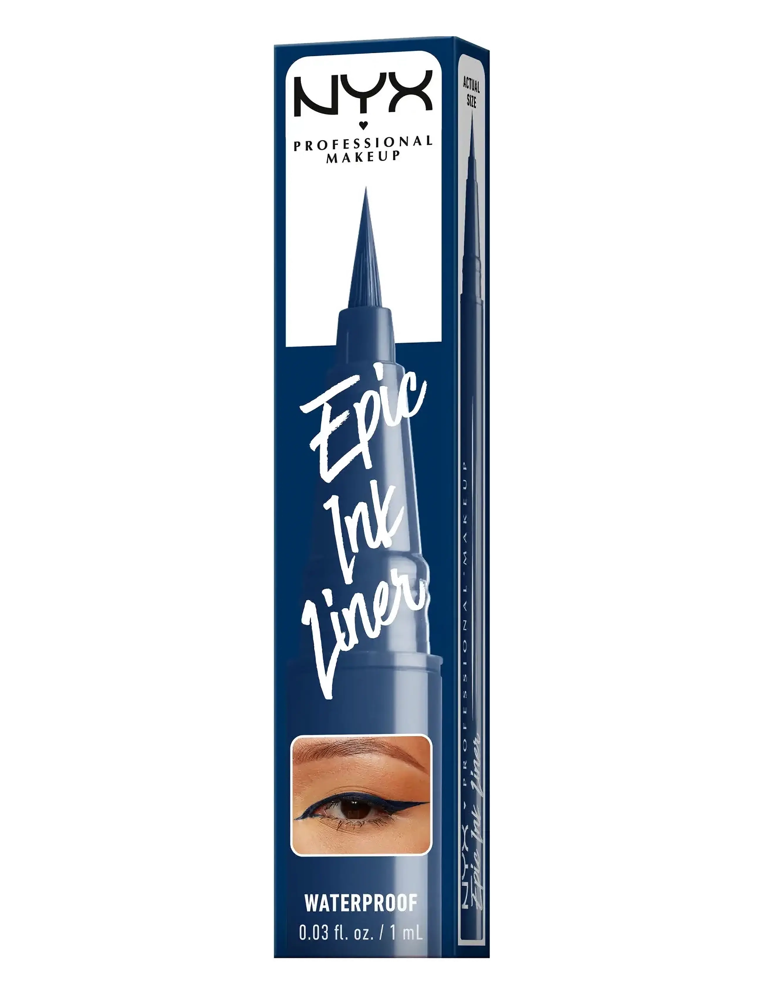 NYX Professional Makeup - NYX Professional Makeup Epic Ink Liner Waterproof 10 Midnight Rise 0,01 g - makeup - midnight rise - 5
