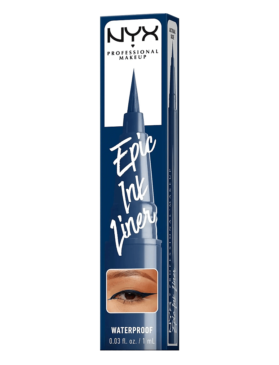 NYX Professional Makeup - NYX Professional Makeup Epic Ink Liner Waterproof 10 Midnight Rise 0,01 g - smink - midnight rise - 5