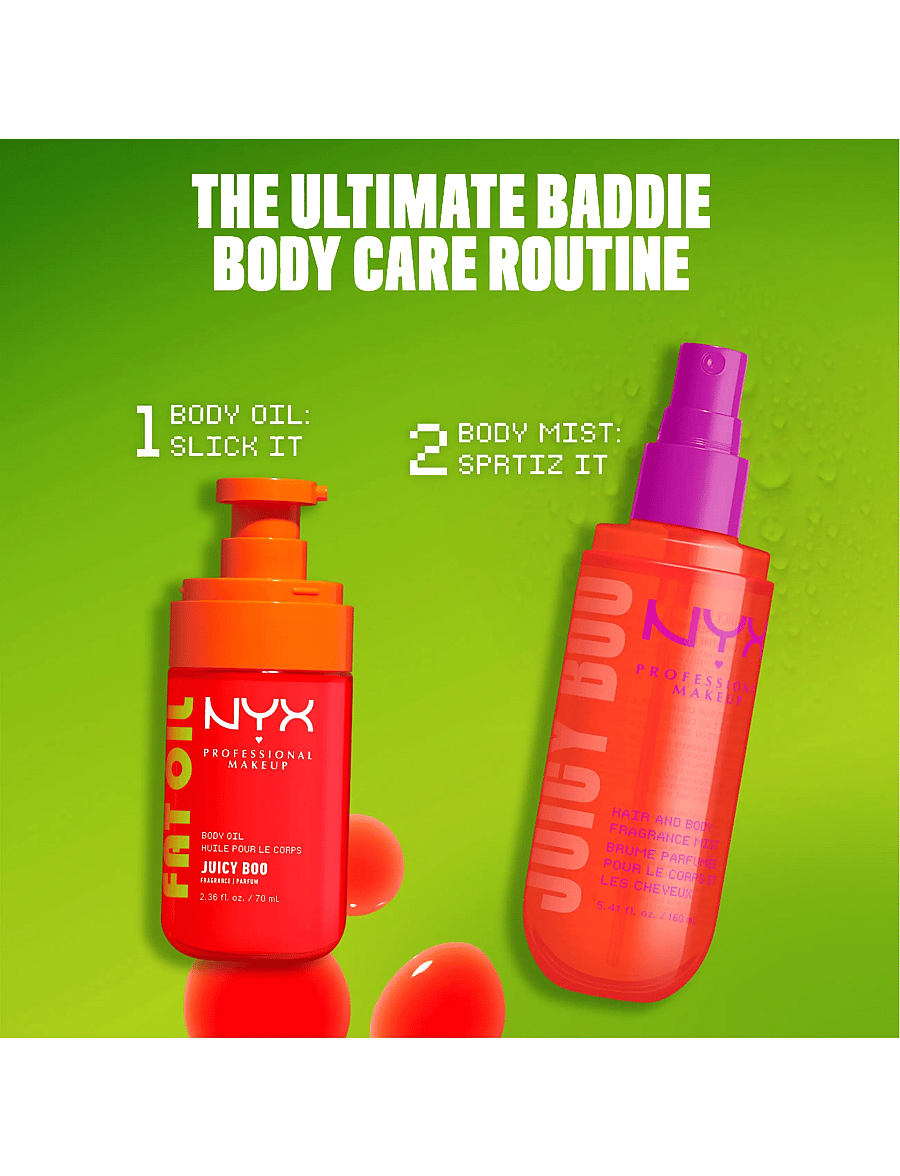 NYX Professional Makeup - NYX Professional Makeup Fat Oil Body Fragrance Mist - juicy boo - 5