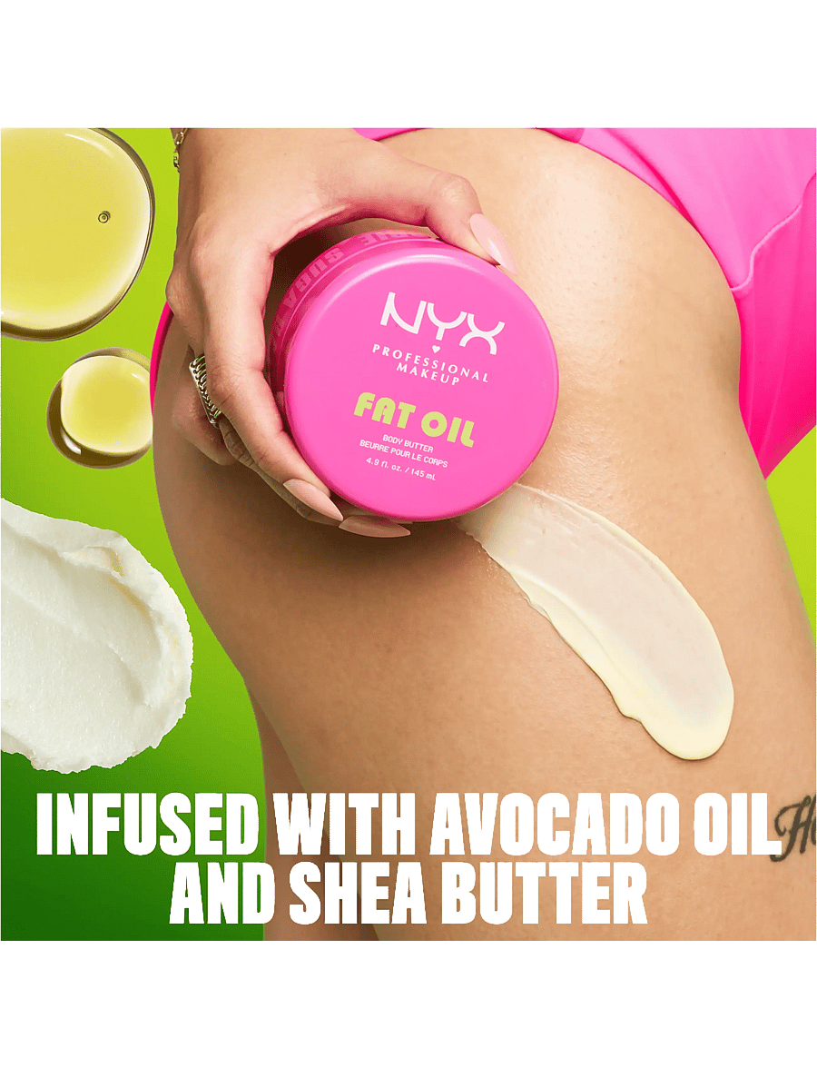 NYX Professional Makeup - NYX Professional Makeup Fat Oil Body Butter Suga Baddie 150 ml - kreemid - transparent - 5