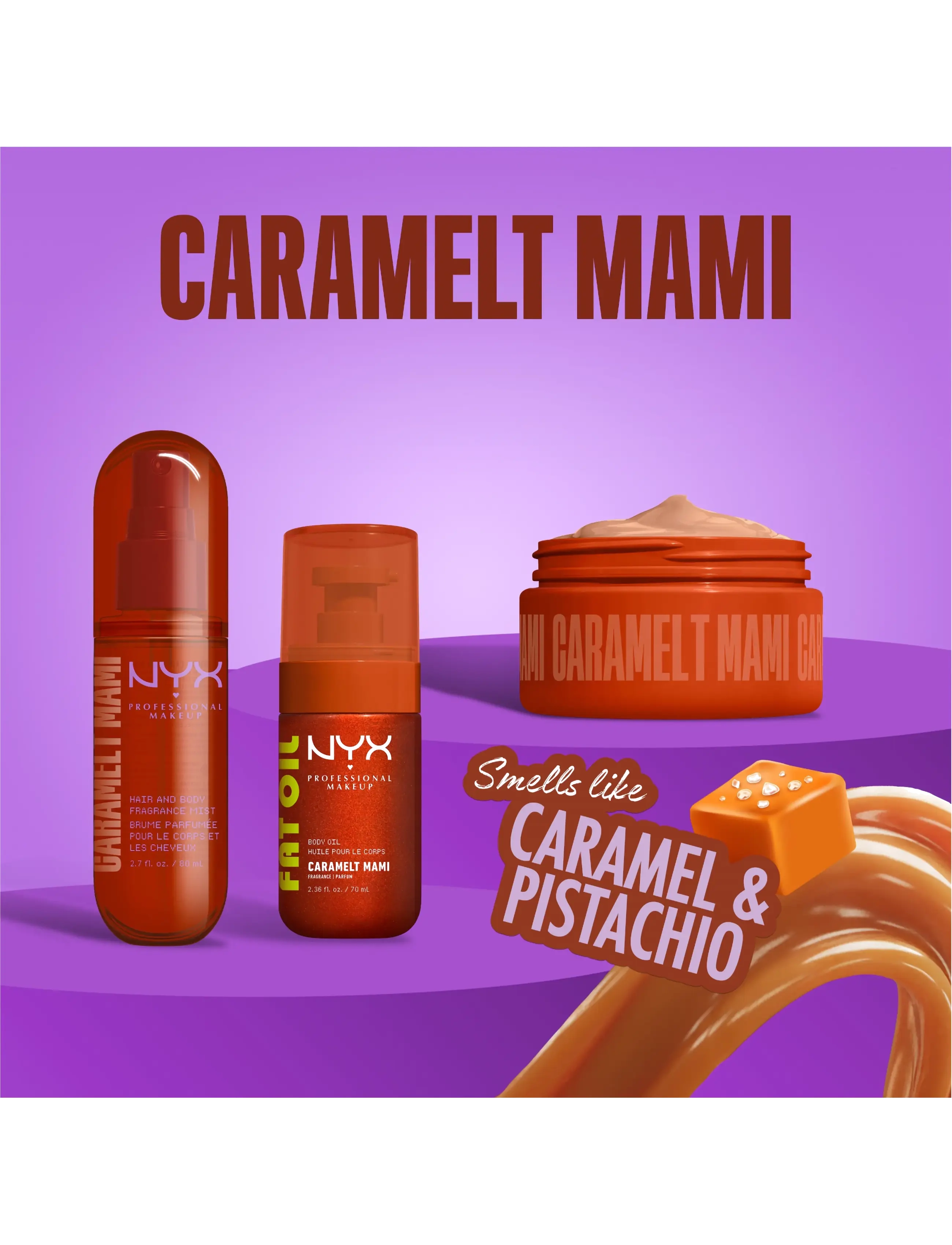 NYX Professional Makeup - NYX Professional Makeup Fat Oil Body Fragrance Mist - parfumer - caramelt mami - 4
