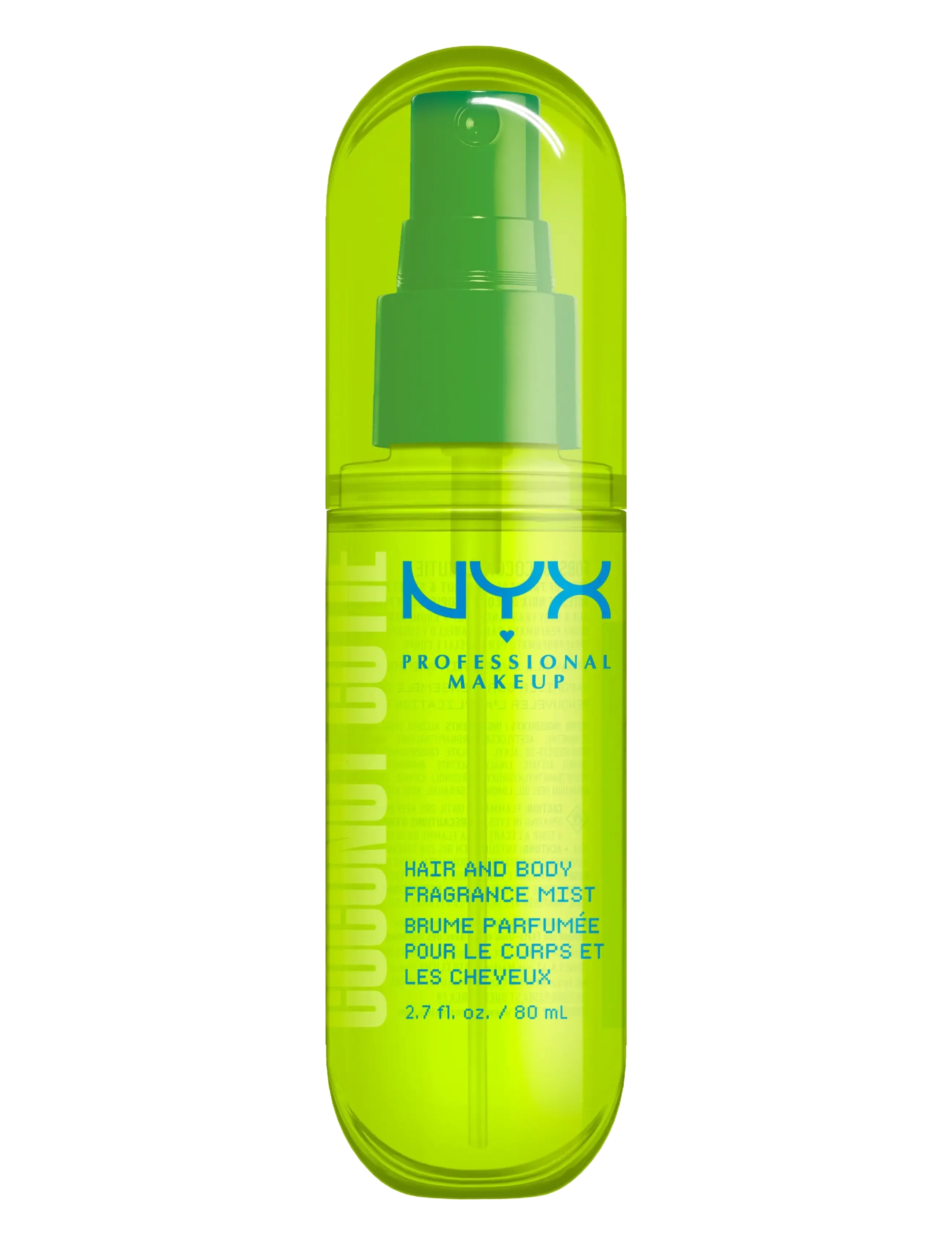 NYX Professional Makeup NYX Professional Makeup Fat Oil Body Fragrance Mist - Under 200 kr - COCONUT CUTIE / clear