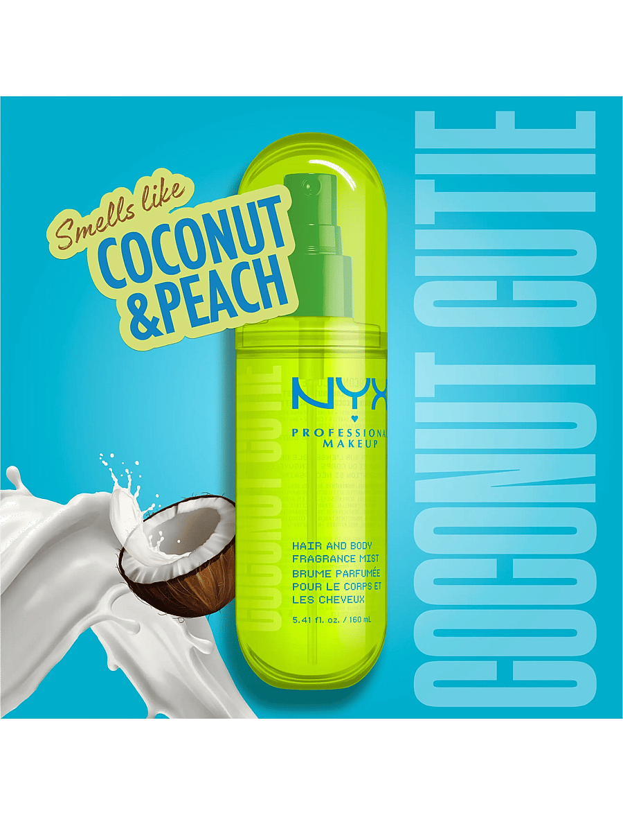 NYX Professional Makeup - NYX Professional Makeup Fat Oil Body Fragrance Mist - coconut cutie - 2