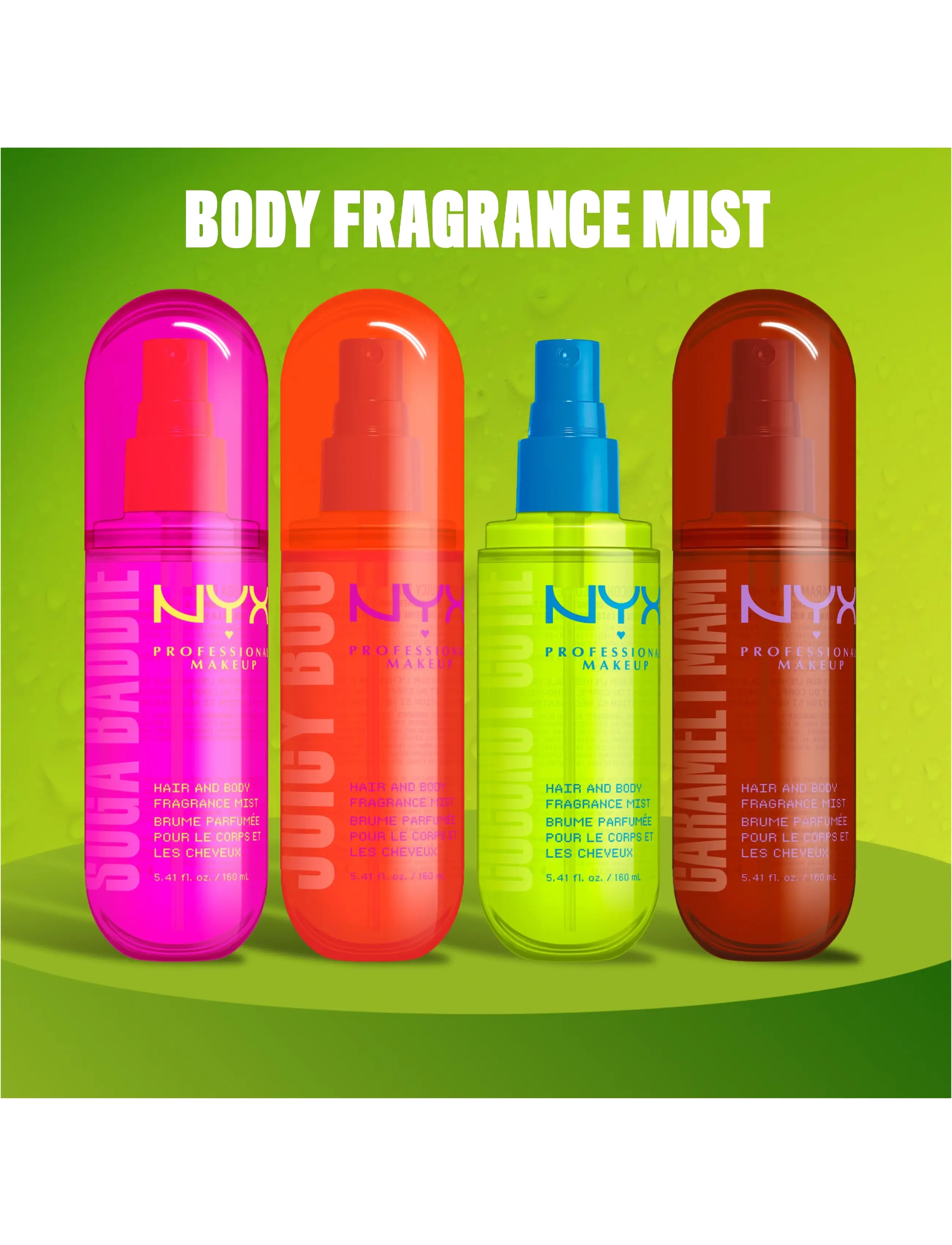 NYX Professional Makeup - NYX Professional Makeup Fat Oil Body Fragrance Mist - parfumer - coconut cutie - 3