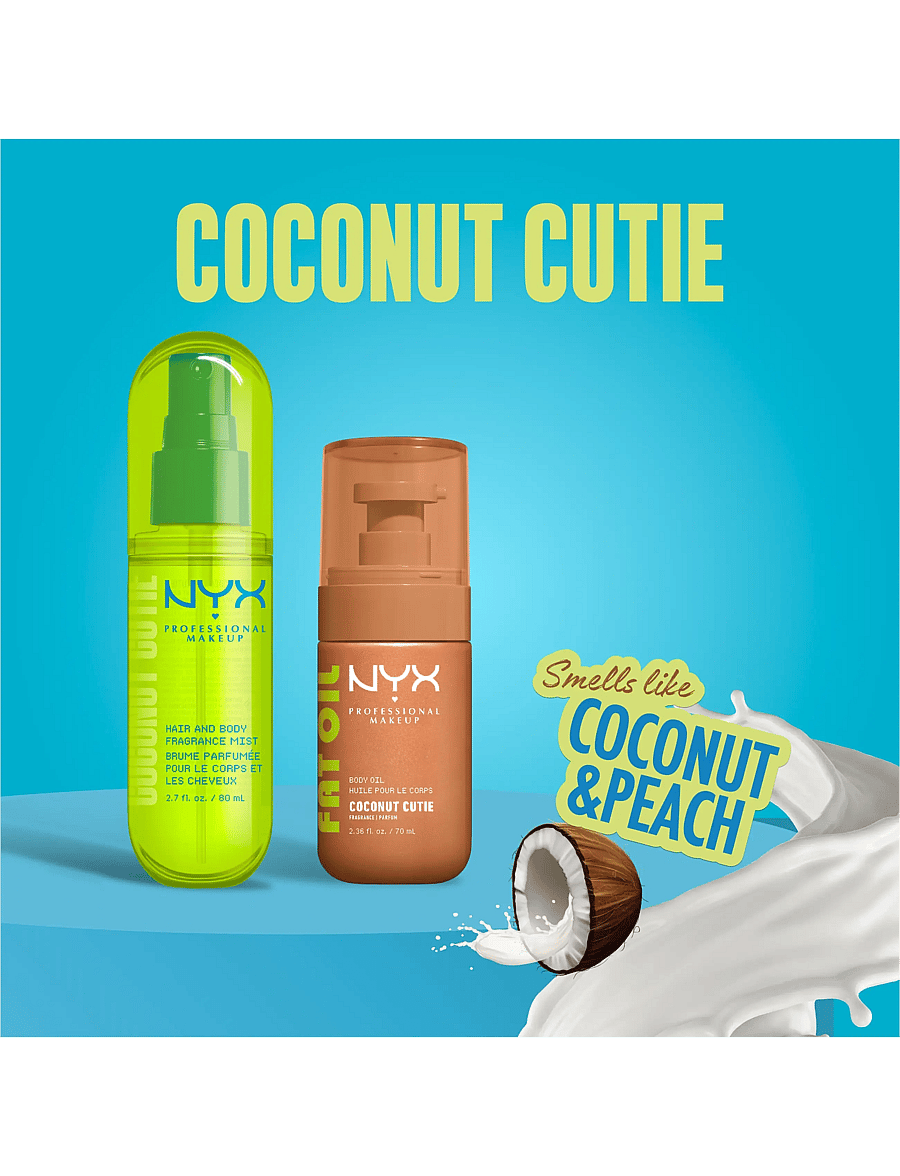 NYX Professional Makeup - NYX Professional Makeup Fat Oil Body Fragrance Mist - coconut cutie - 4