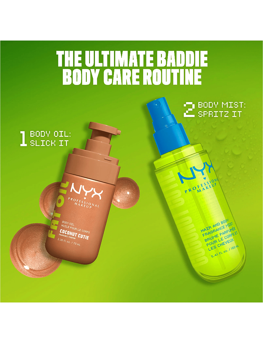 NYX Professional Makeup - NYX Professional Makeup Fat Oil Body Fragrance Mist - coconut cutie - 5