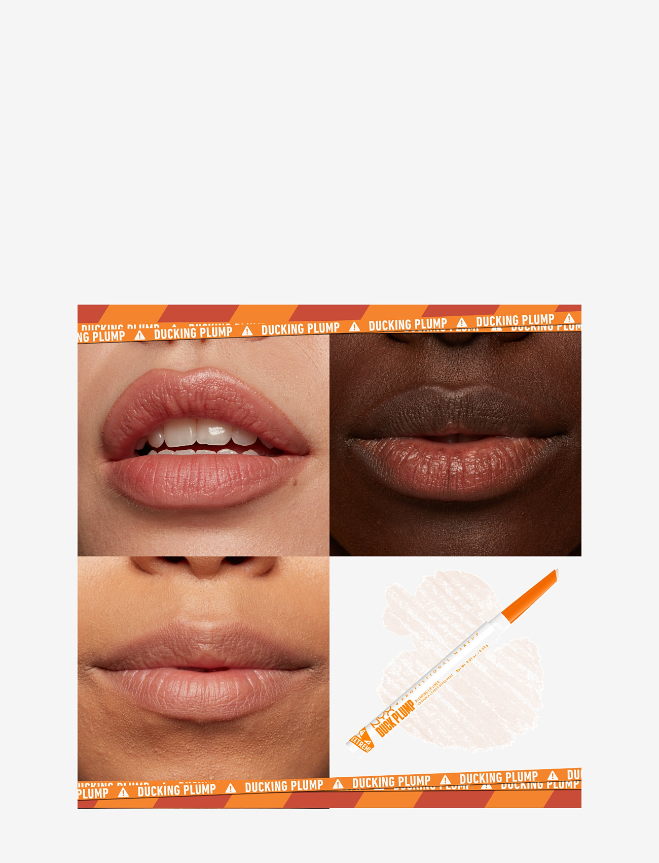 NYX Professional Makeup - NYX Professional Makeup Duck Plump Trickz lip lacquer 21 Onyx - Pected 7 ml - makeup - duckng clear - 1