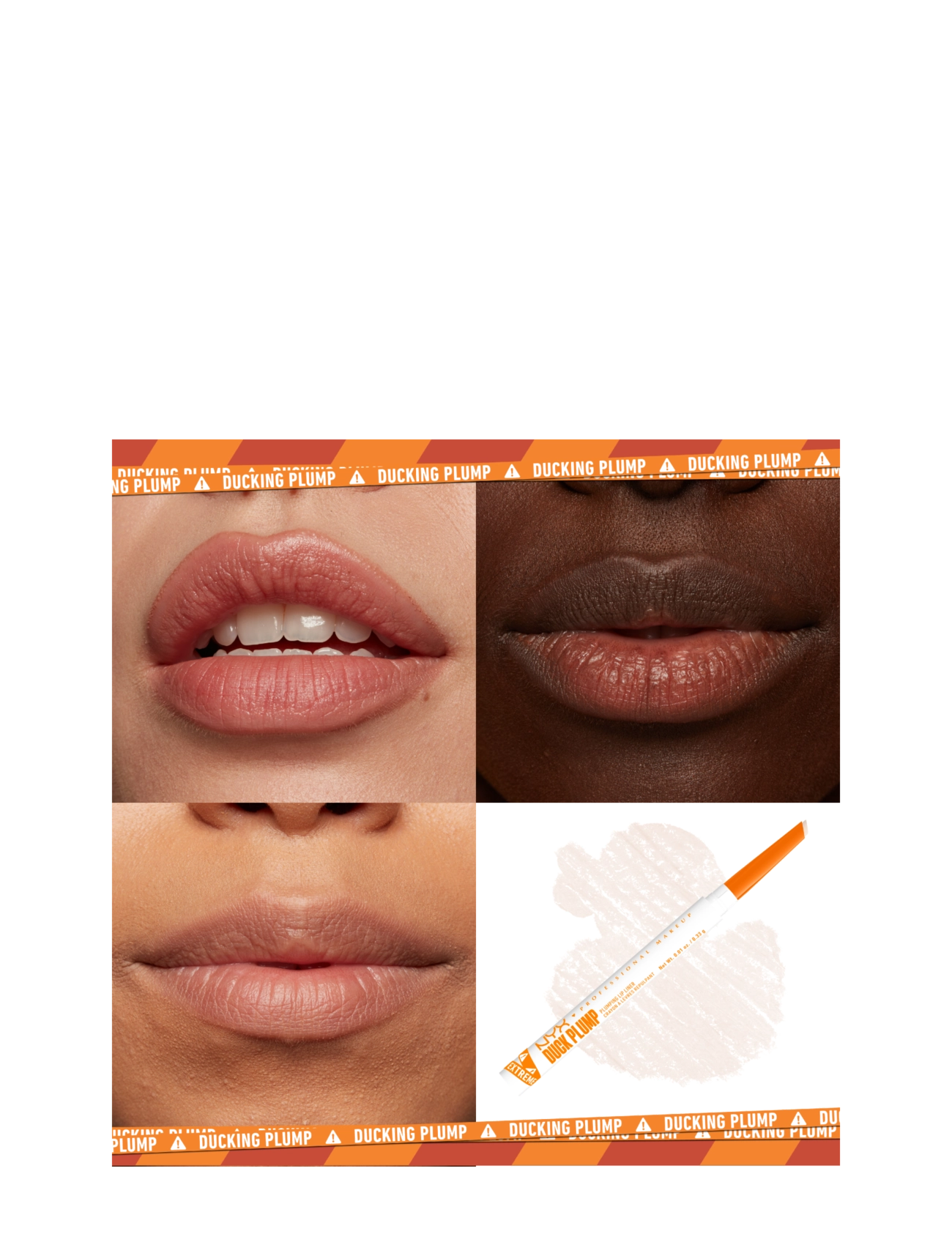 NYX Professional Makeup - NYX Professional Makeup Duck Plump Trickz lip lacquer 21 Onyx - Pected 7 ml - makeup - duckng clear - 1