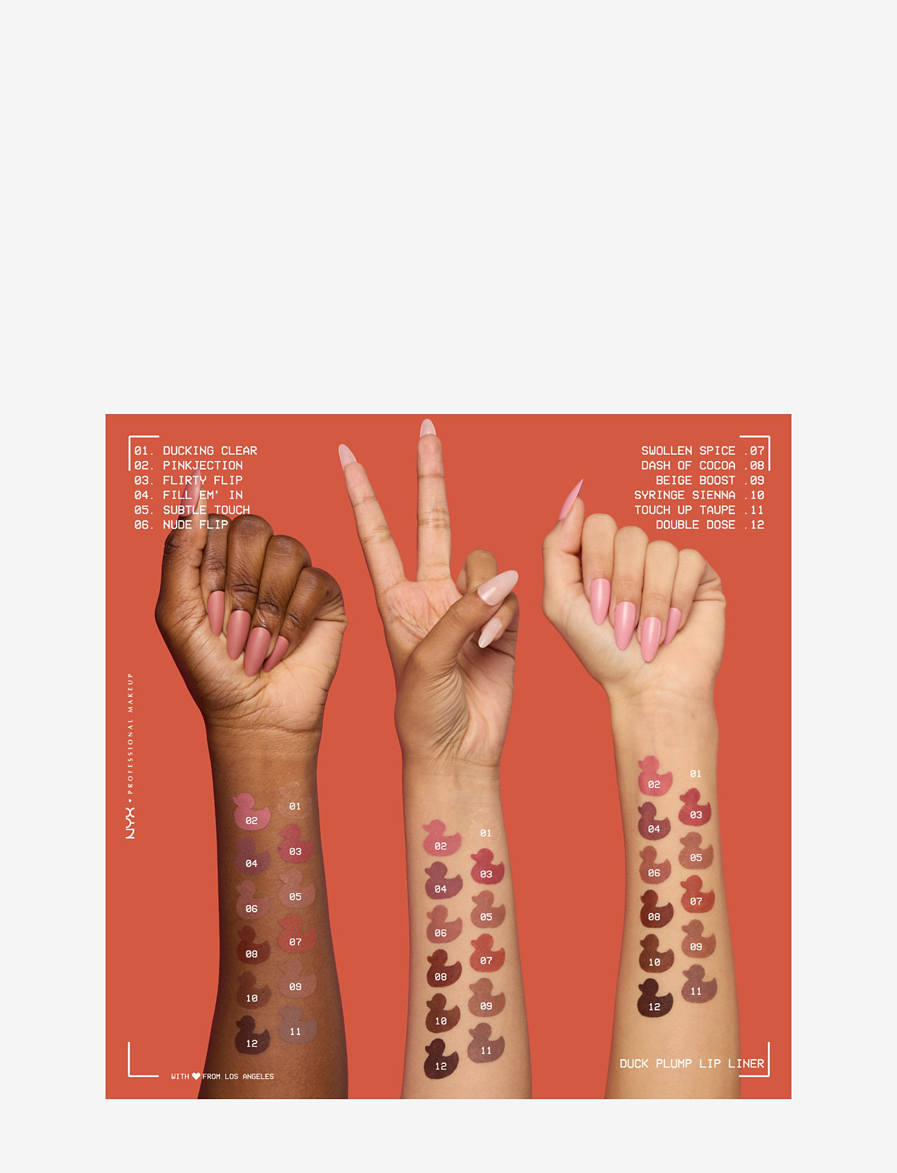 NYX Professional Makeup - NYX Professional Makeup Duck Plump Trickz lip lacquer 21 Onyx - Pected 7 ml - makeup - duckng clear - 5