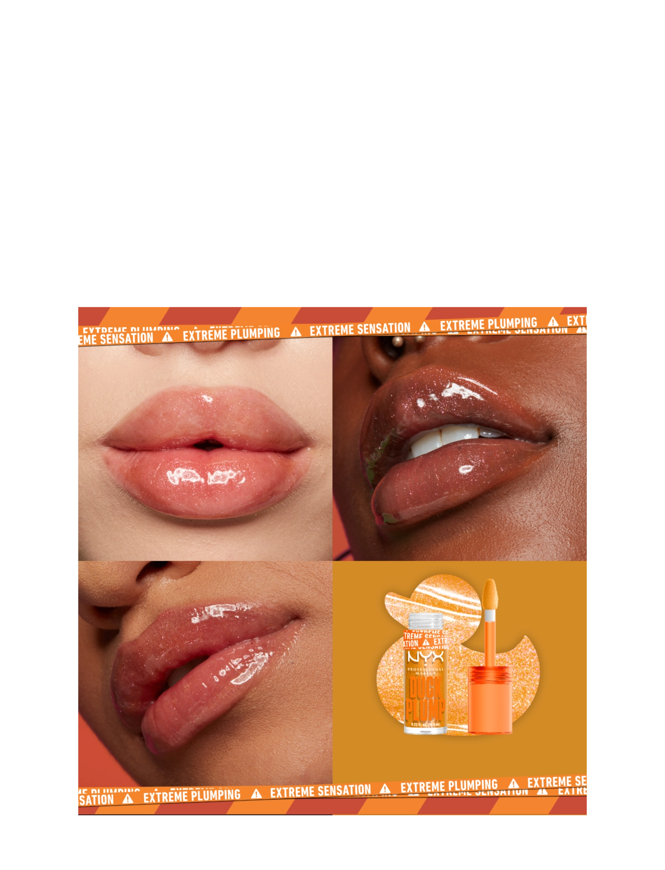 NYX Professional Makeup - NYX Professional Makeup Duck Plump Lip Liner läppenna 01 Duckng Clear 0,33 g - festtøj til outletpriser - flippin' slime - 1
