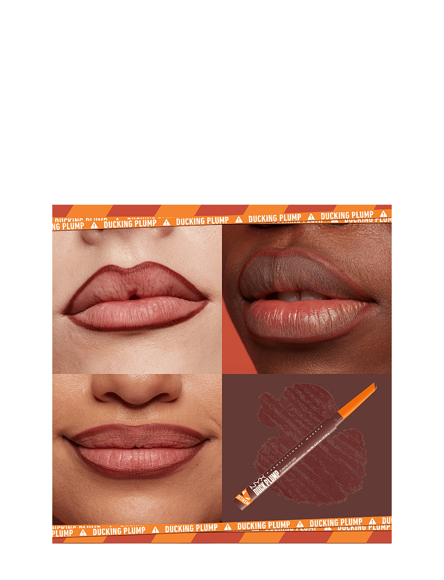 NYX Professional Makeup - NYX Professional Makeup Duck Plump Lip Liner läppenna 06 Nude Flip 0,33 g - makeup - dash o cocoa - 1