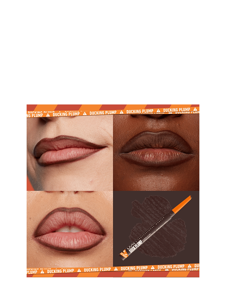 NYX Professional Makeup - NYX Professional Makeup Duck Plump Lip Liner läppenna 06 Nude Flip 0,33 g - makeup - double dose - 1