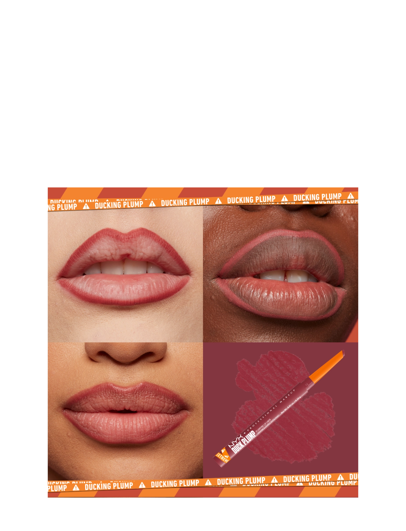 NYX Professional Makeup - NYX Professional Makeup Duck Plump Lip Liner läppenna 10 Syrnge Siena 0,33 g - makeup - fill em in - 1