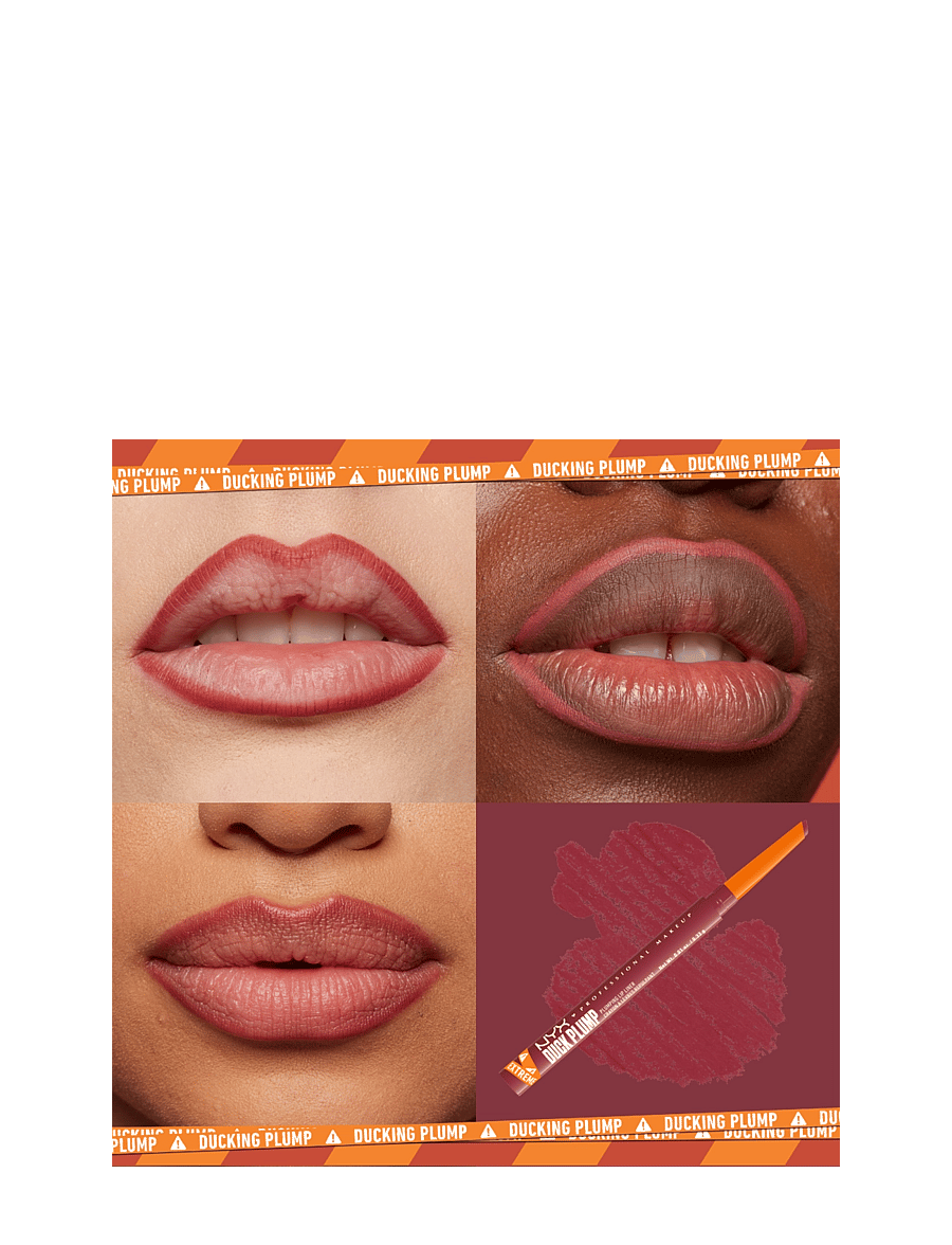 NYX Professional Makeup - NYX Professional Makeup Duck Plump Lip Liner läppenna 06 Nude Flip 0,33 g - makeup - fill em in - 1