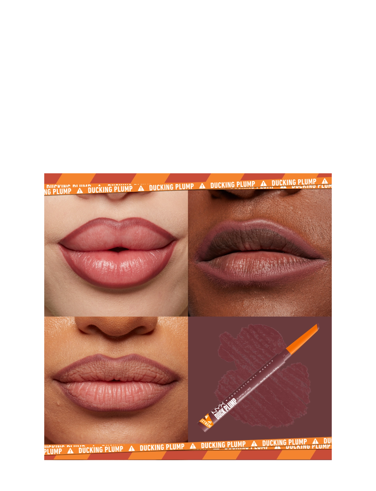 NYX Professional Makeup - NYX Professional Makeup Duck Plump Lip Liner läppenna 10 Syrnge Siena 0,33 g - makeup - fill em in - 1