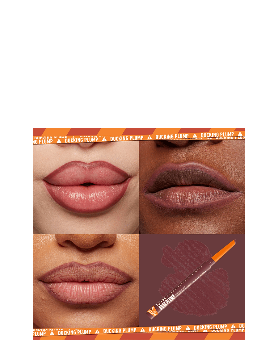 NYX Professional Makeup - NYX Professional Makeup Duck Plump Lip Liner läppenna 06 Nude Flip 0,33 g - fill em in - 1
