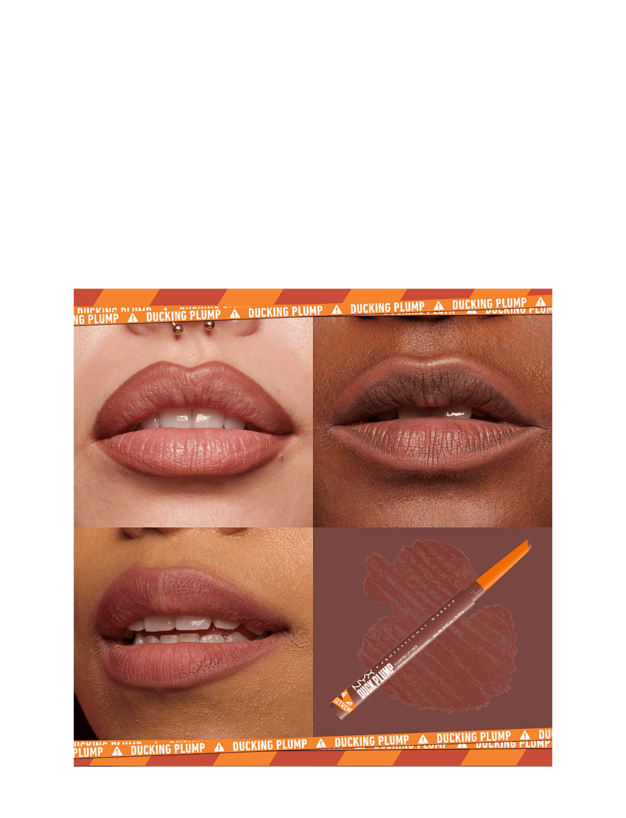 NYX Professional Makeup - NYX Professional Makeup Duck Plump Lip Liner läppenna 06 Nude Flip 0,33 g - nude flip - 1