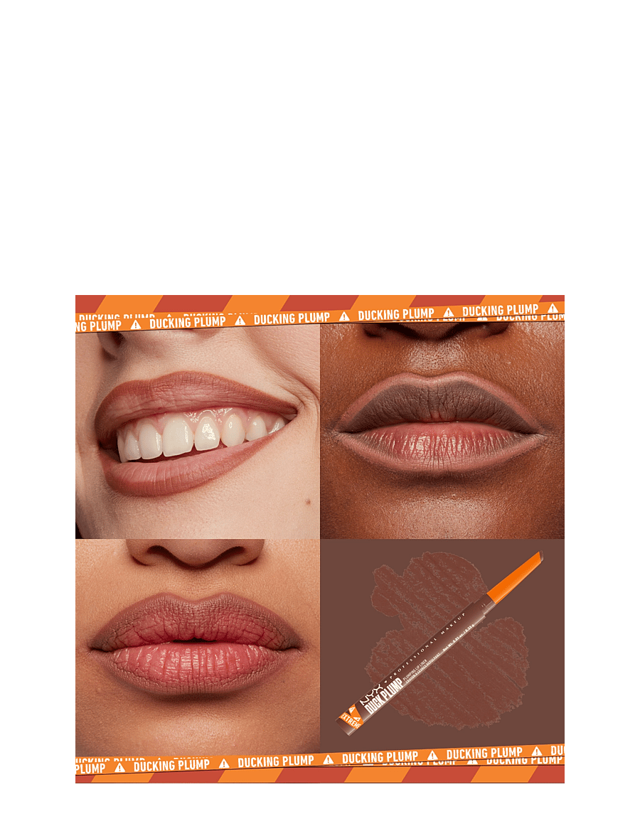 NYX Professional Makeup - NYX Professional Makeup Duck Plump Lip Liner läppenna 06 Nude Flip 0,33 g - makeup - subtle touch - 1