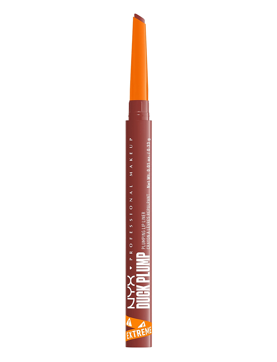 NYX Professional Makeup - NYX Professional Makeup Duck Plump Lip Liner läppenna 06 Nude Flip 0,33 g - makeup - swolln spice - 0