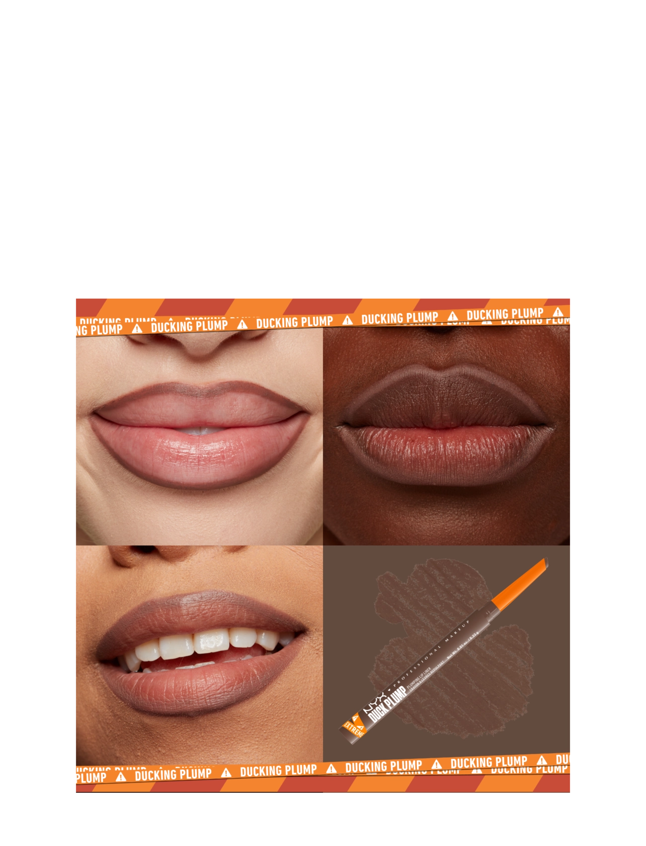 NYX Professional Makeup - NYX Professional Makeup Duck Plump Lip Liner läppenna 10 Syrnge Siena 0,33 g - makeup - tch up taupe - 1