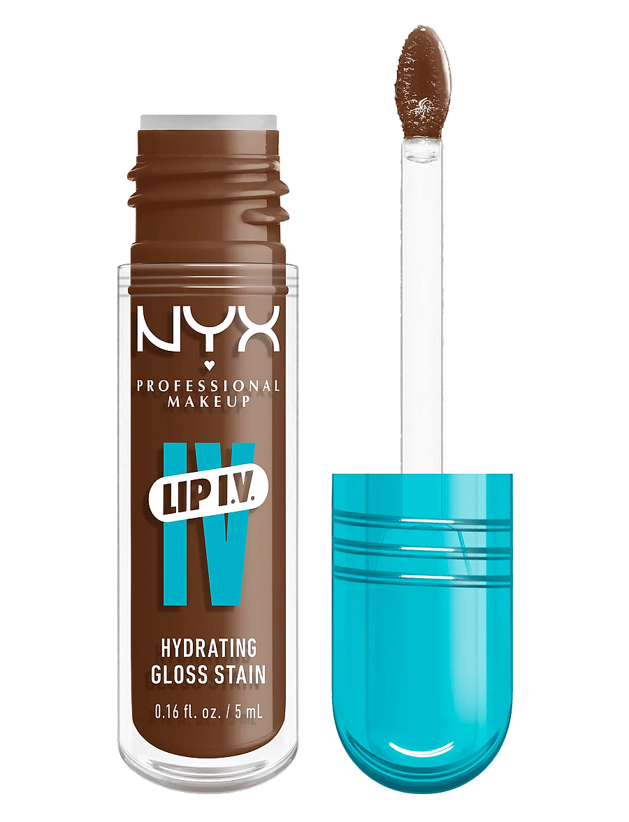 NYX Professional Makeup - NYX Professional Makeup Lip I.V. Hydrating Gloss Stain läppglans 11 Redy-Y.Set. Wet! 5 ml - makeup - splash n spice - 0