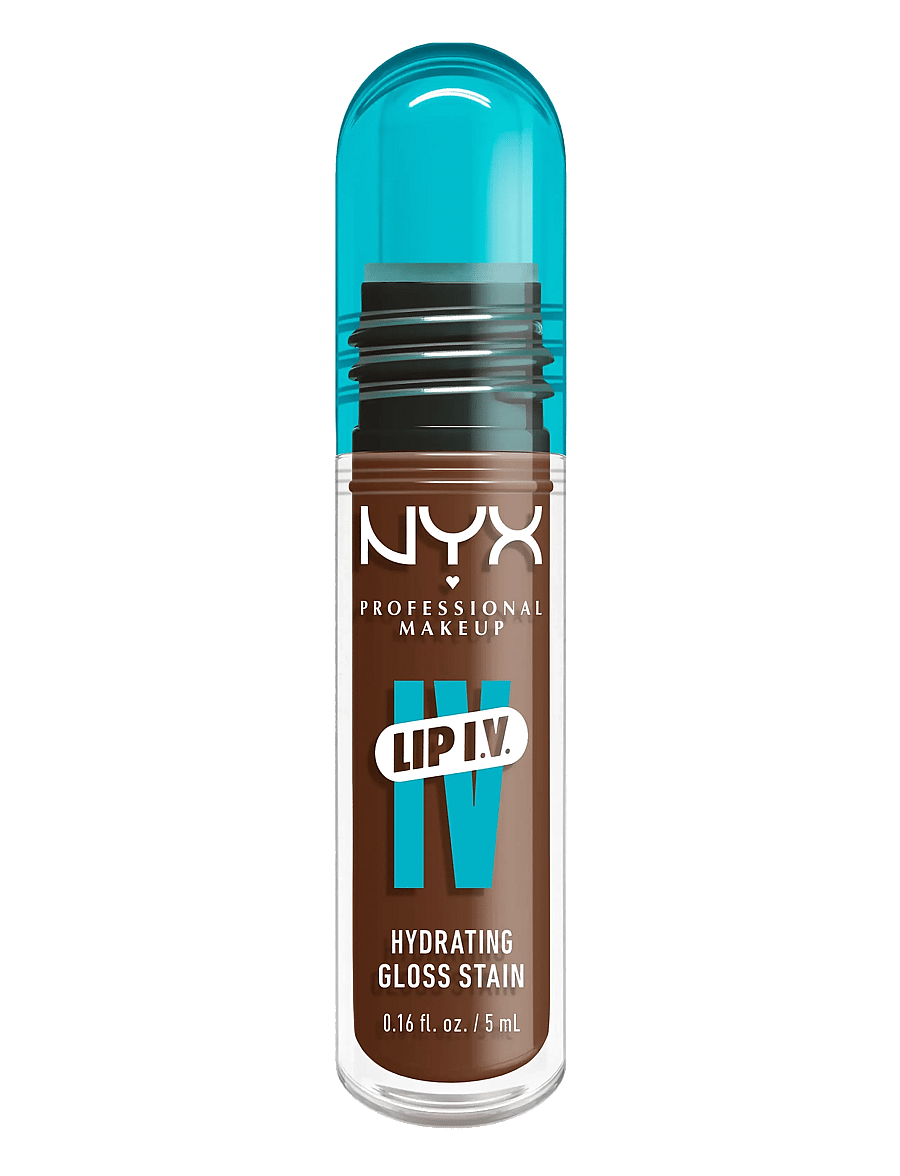 NYX Professional Makeup - NYX Professional Makeup Lip I.V. Hydrating Gloss Stain läppglans 11 Redy-Y.Set. Wet! 5 ml - makeup - splash n spice - 5