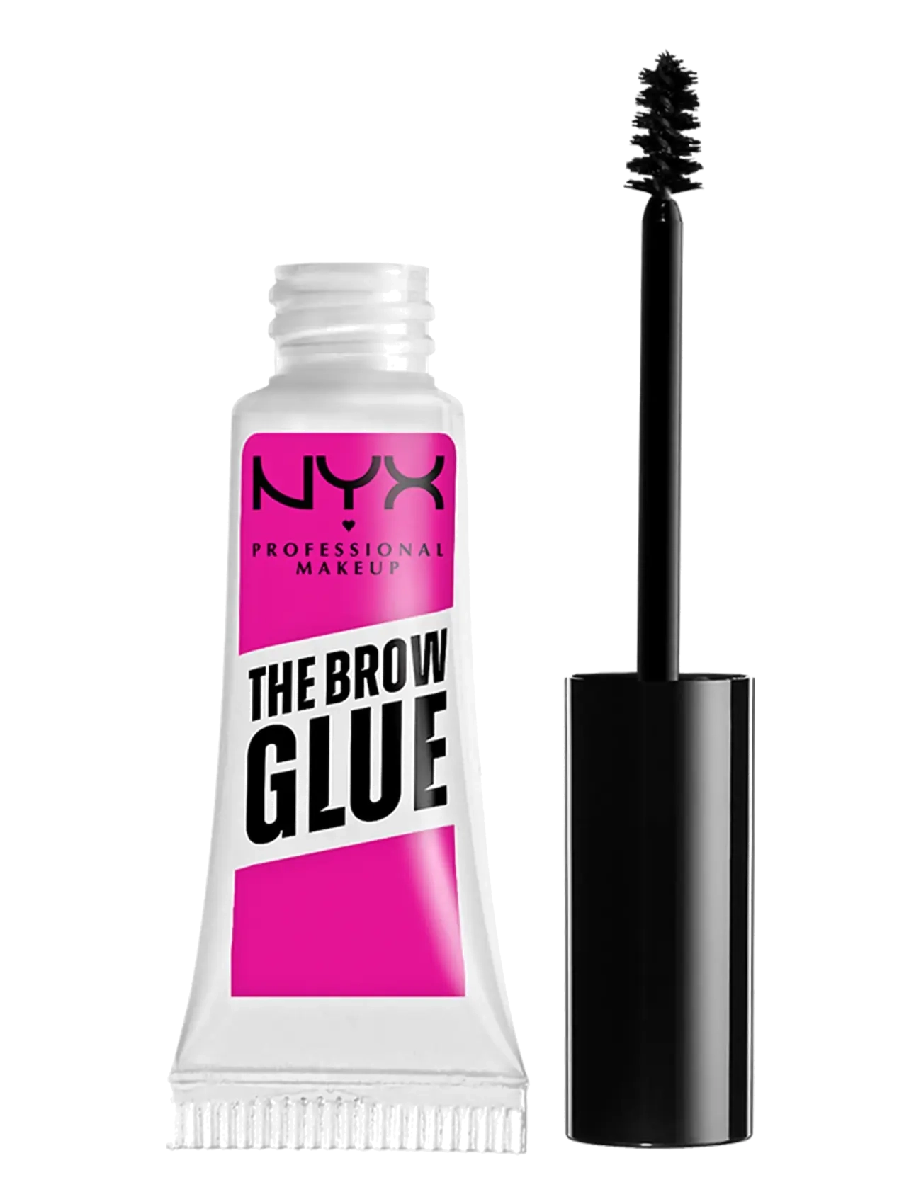 NYX Professional Makeup NYX Professional Makeup, The Brow Glue Instant Brow Styler, 01 Transparent, 5 g - Makeup - CLEAR / undefined