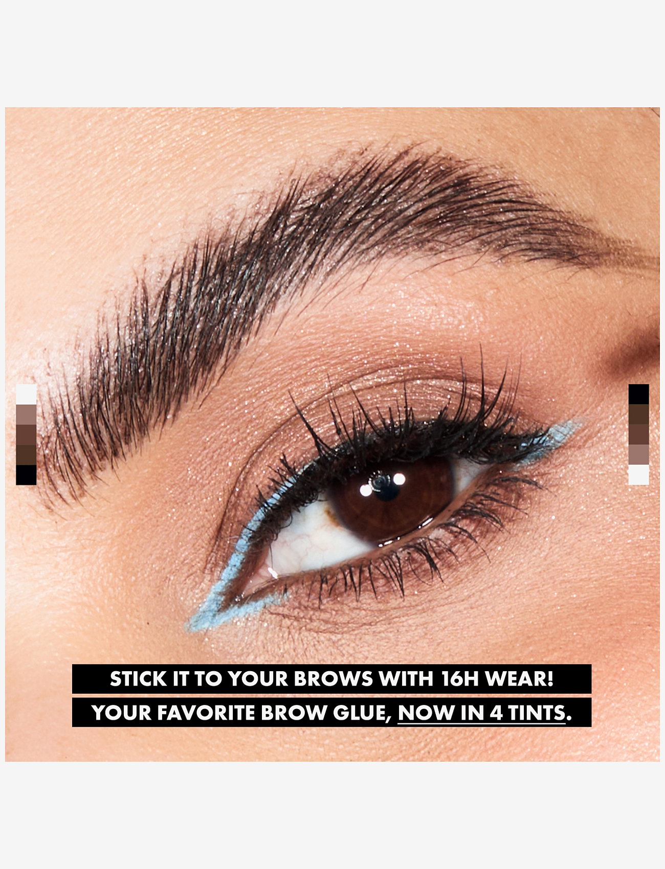 NYX Professional Makeup - NYX Professional Makeup, The Brow Glue Instant Brow Styler, 01 Transparent, 5 g - smink - clear - 3