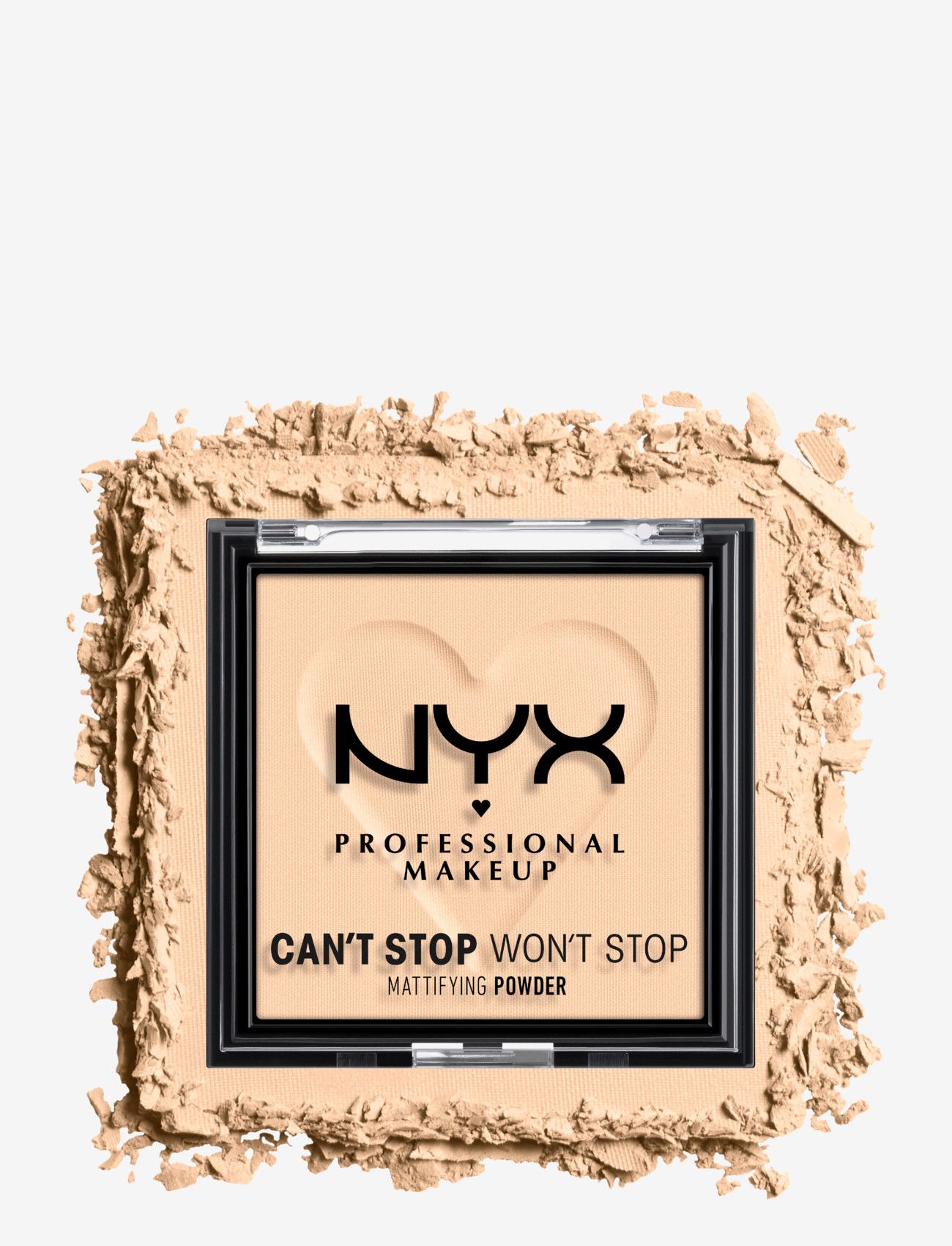 NYX Professional Makeup - Can’t Stop Won’t Stop Mattifying Powder - smink - light - 3