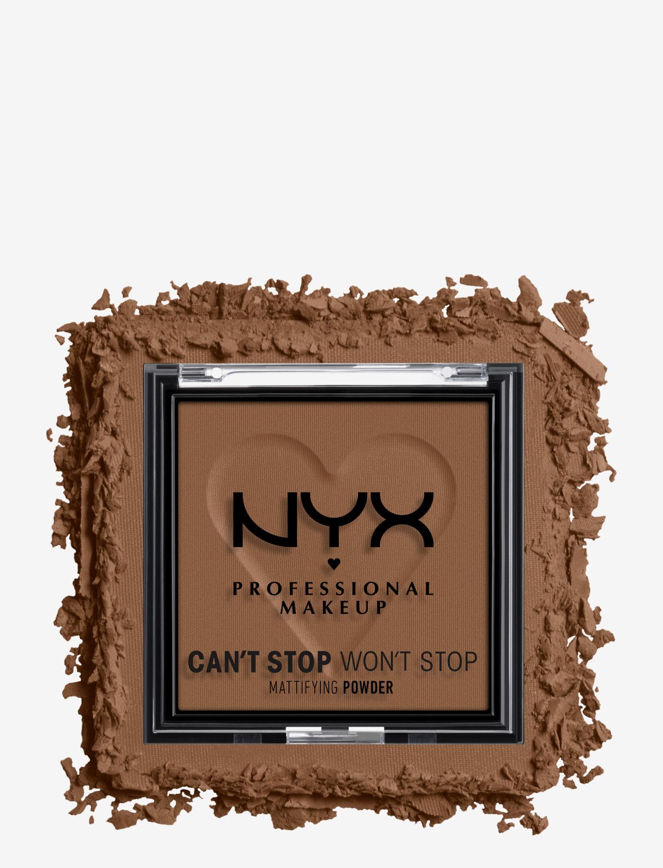 NYX Professional Makeup - Can’t Stop Won’t Stop Mattifying Powder - smink - deep - 1