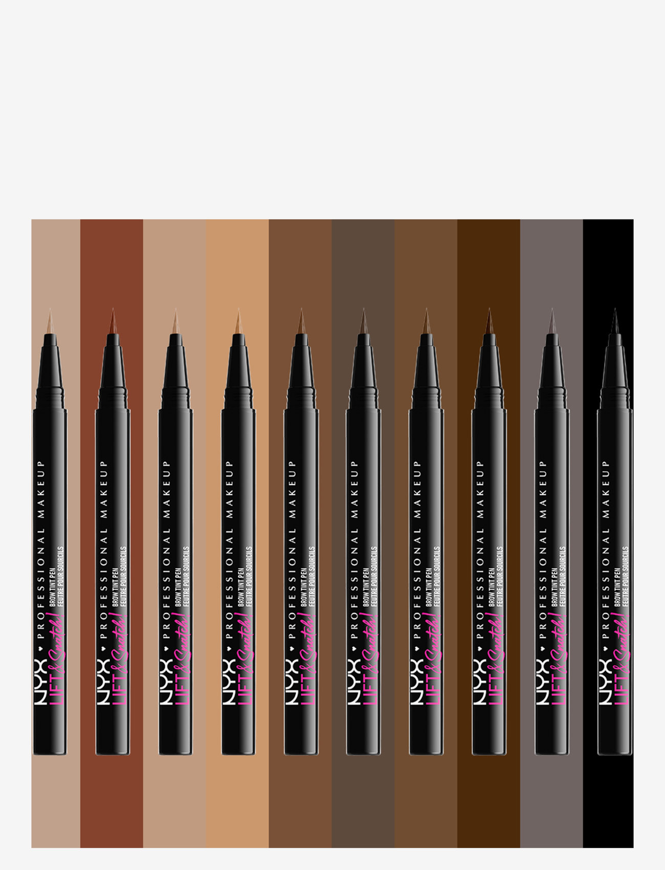NYX Professional Makeup - Lift N Snatch Brow Tint Pen - makeup - auburn - 5