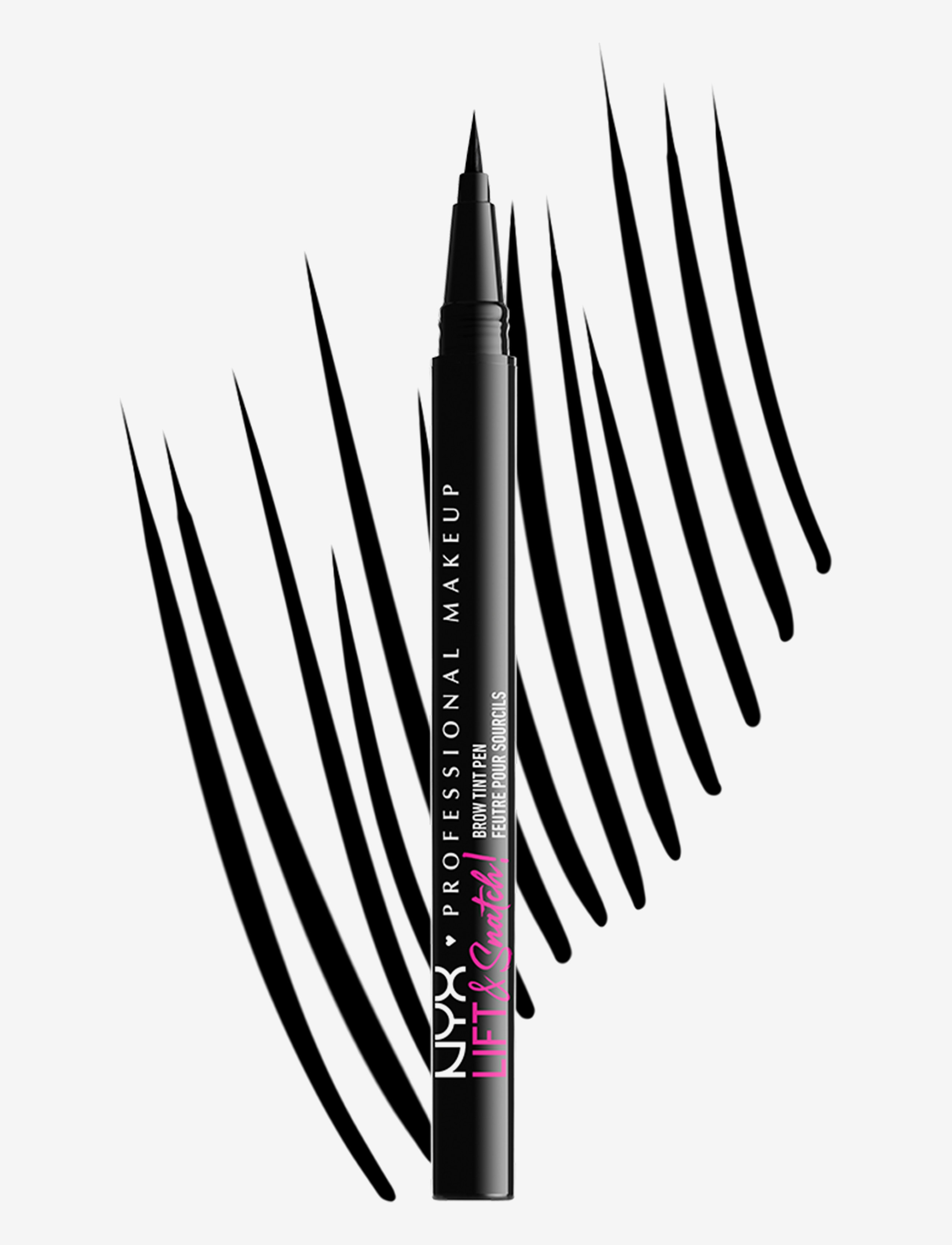 NYX Professional Makeup - Lift N Snatch Brow Tint Pen - festtøj til outletpriser - black - 3