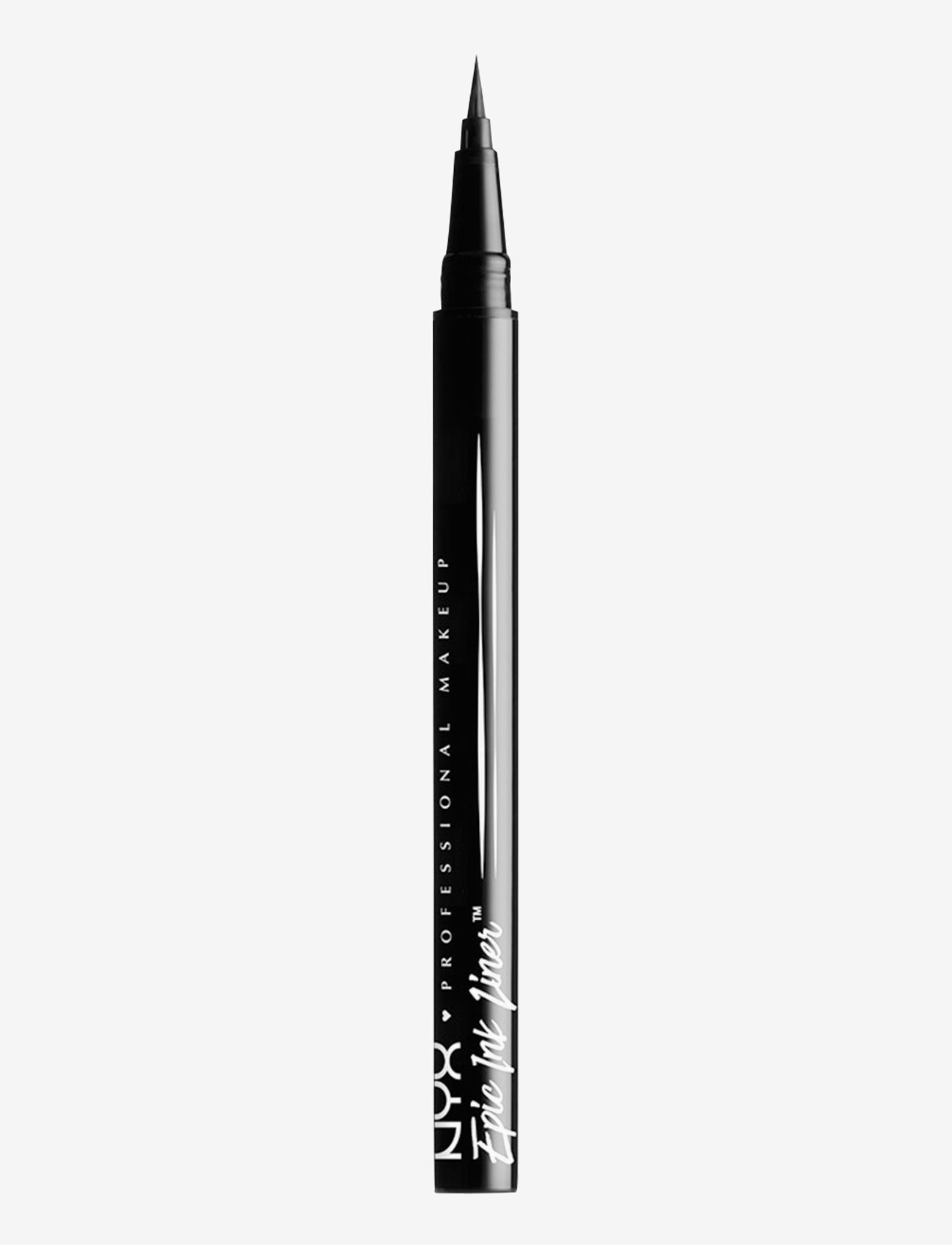 NYX Professional Makeup - NYX Professional Makeup, Epic Ink Liner, waterproof liquid eyeliner, 01 Black, 1ml - smink - black - 0