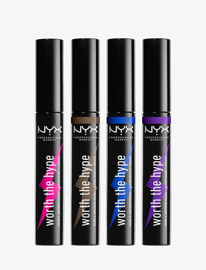 NYX Professional Makeup - WORTH THE HYPE MASCARA - förðunarvörur - black - 5