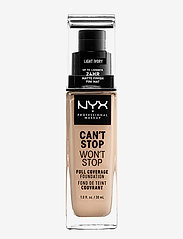 NYX Professional Makeup - Can't Stop Won't Stop Foundation - foundation - light ivory - 0