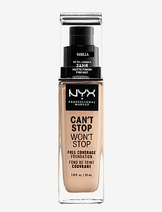 CAN'T STOP WON'T STOP 24-HOURS FOUNDATION, NYX Professional Makeup