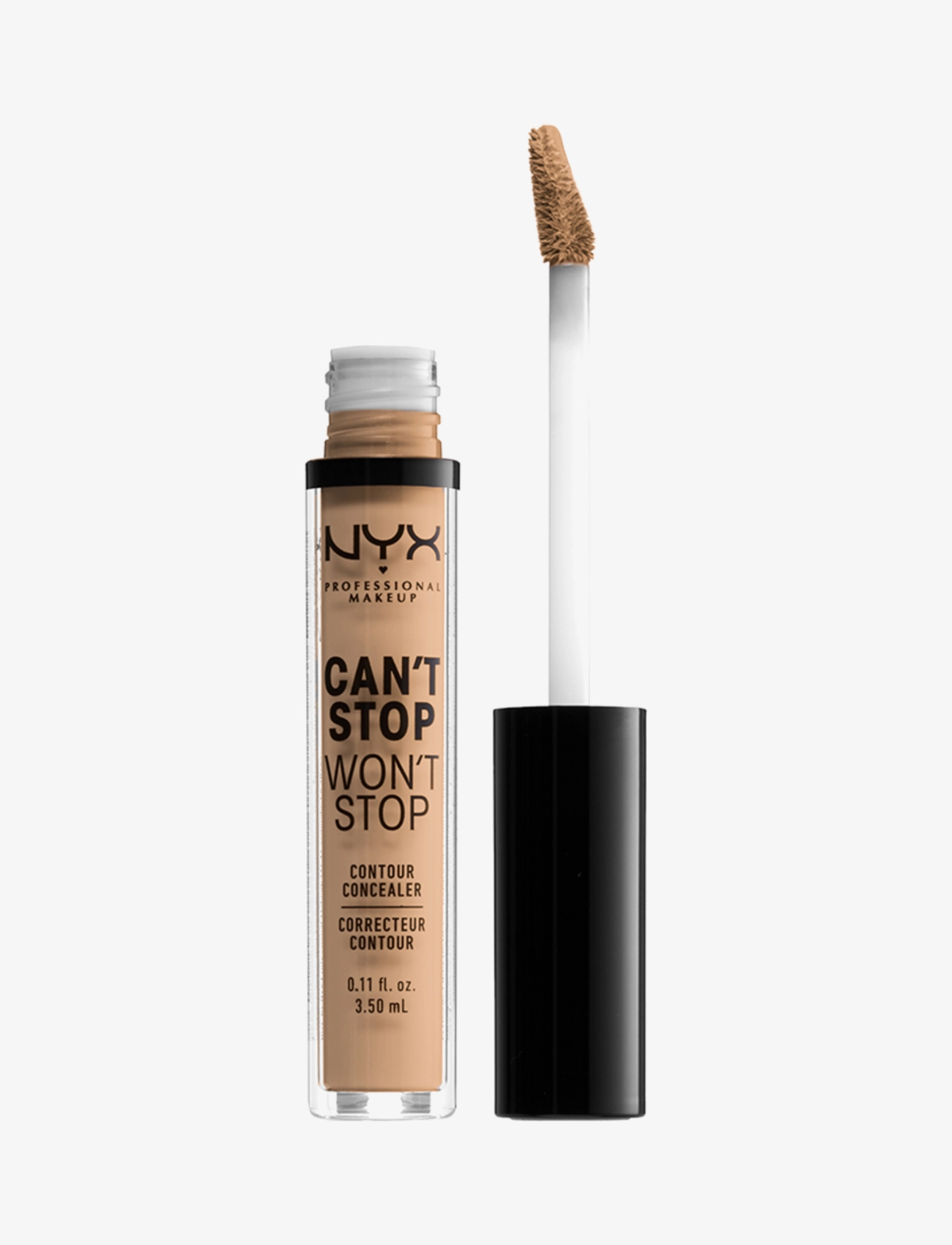 NYX Professional Makeup Can't Stop Won't Stop Contour Concealer, Concealer, Str: 24.64 g