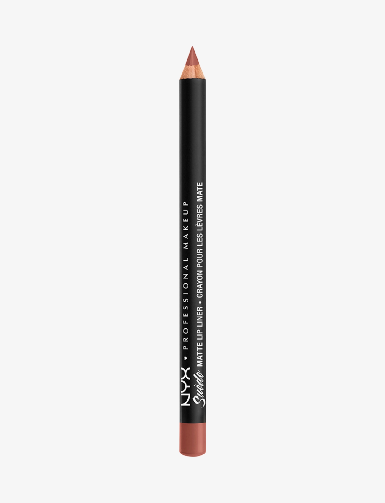 NYX Professional Makeup SUEDE MATTE LIP LINER - Læbeprodukter - FREE SPIRIT / pink/rose