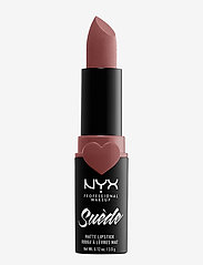 NYX Professional Makeup - SUEDE MATTE LIPSTICKS - leppestift - brunch me - 0