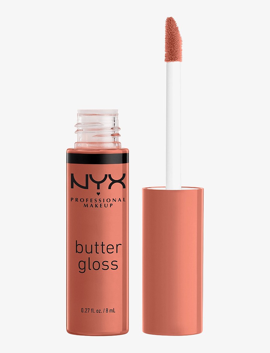 NYX Professional Makeup - Butter Lip Gloss - smink - peachy light nude - 0