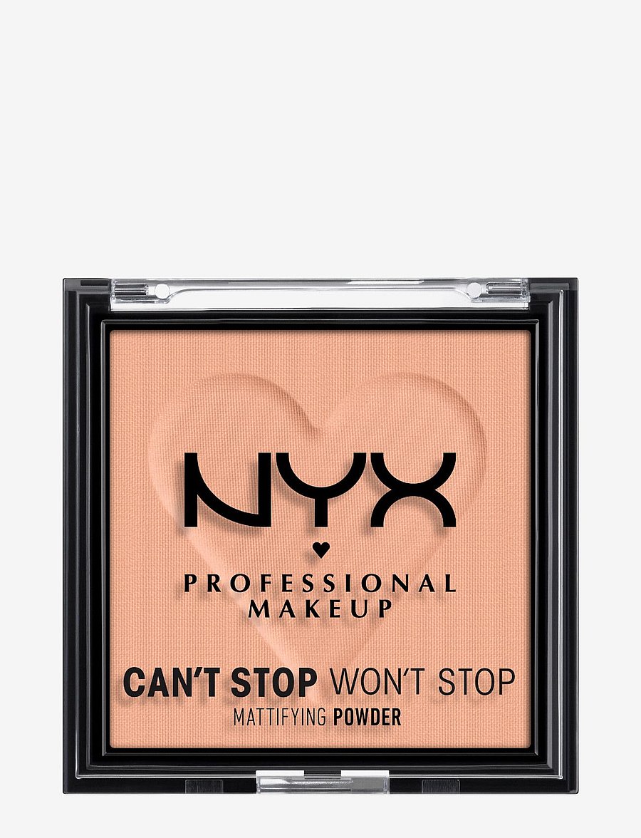 NYX Professional Makeup - Can’t Stop Won’t Stop Mattifying Powder - smink - brightening peach - 0