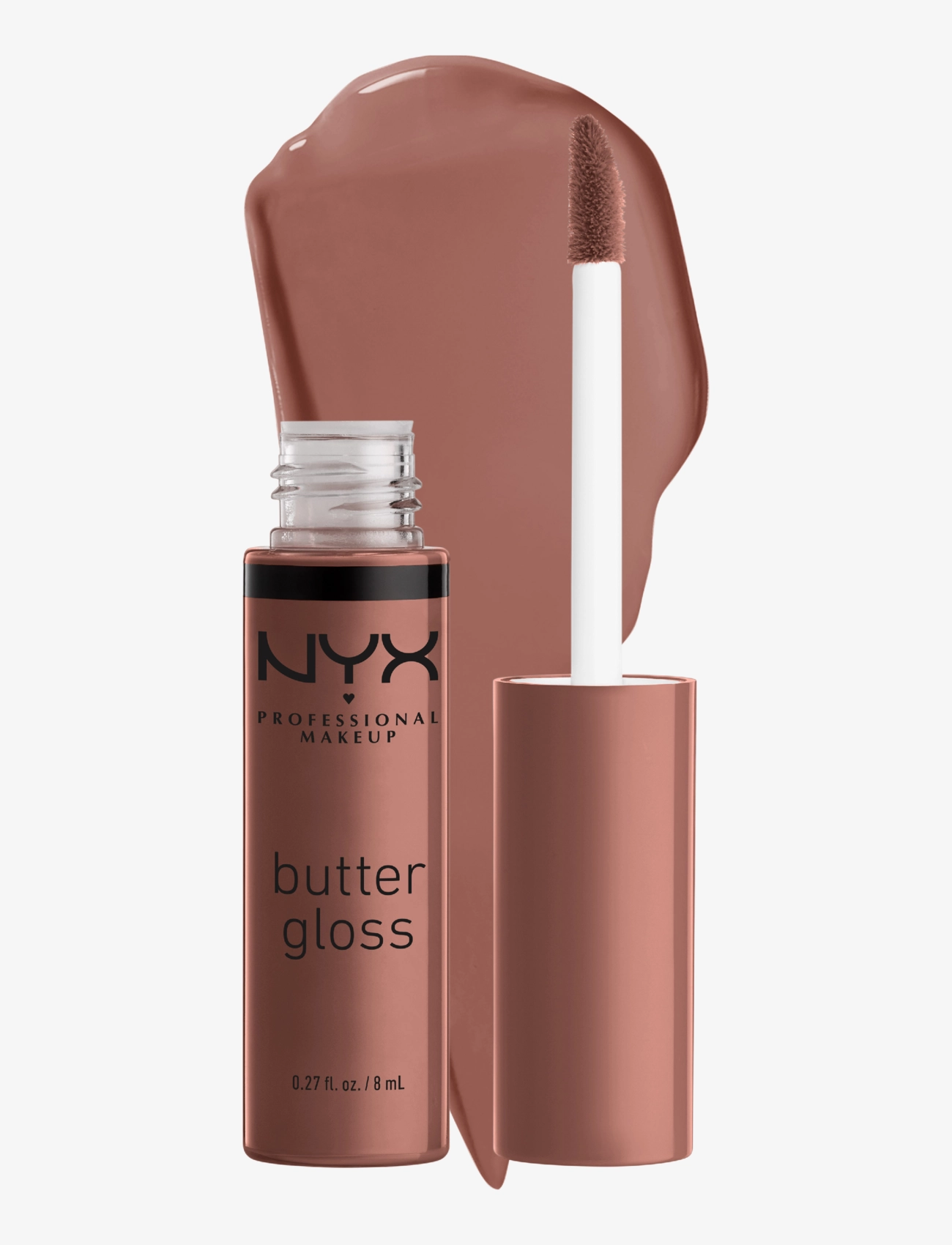 NYX Professional Makeup - Butter Lip Gloss - festtøj til outletpriser - netutral light brown - 3