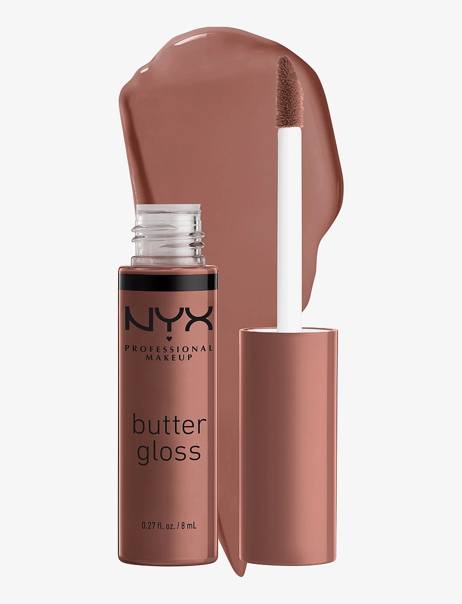 NYX Professional Makeup - Butter Lip Gloss - smink - netutral light brown - 3