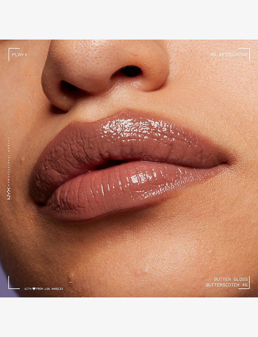 NYX Professional Makeup - Butter Lip Gloss - smink - netutral light brown - 5