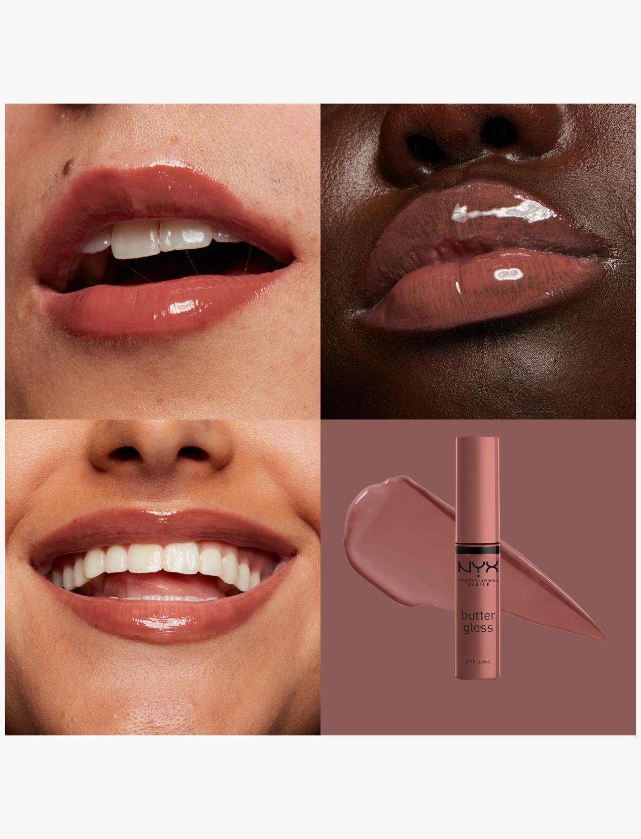 NYX Professional Makeup - Butter Lip Gloss - festtøj til outletpriser - spiked toffee - 3